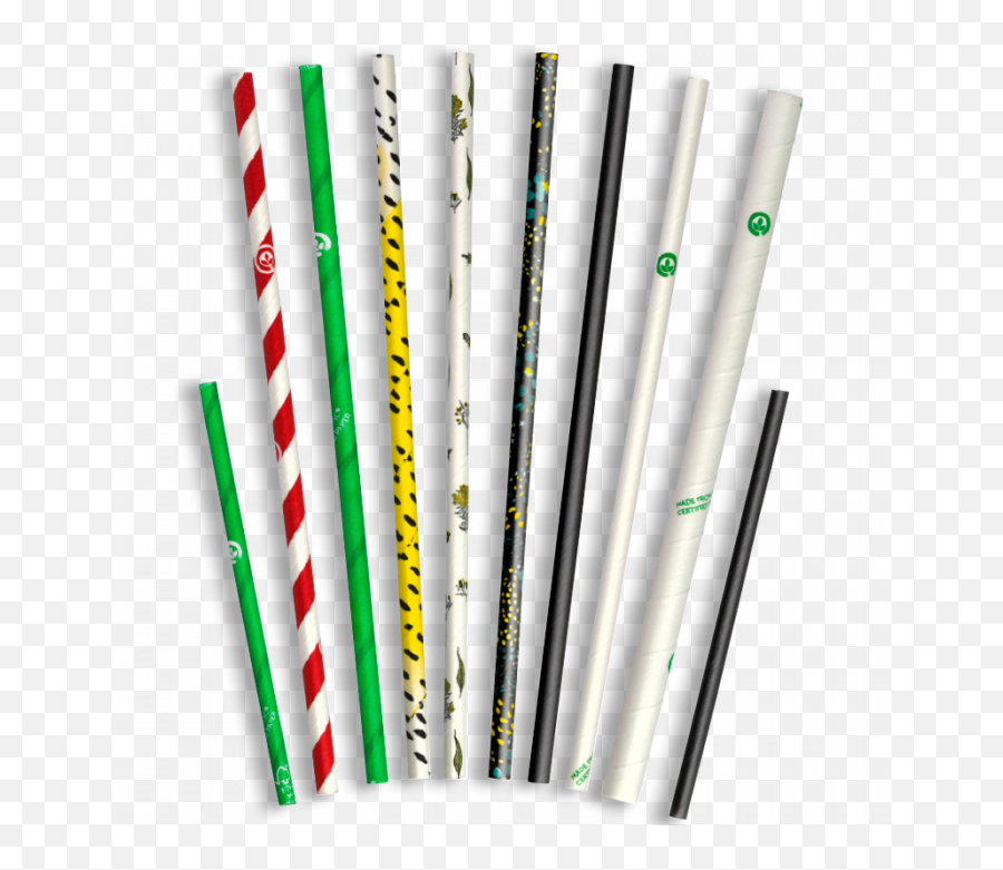 Paper Straw Regular Black - Bamboo Flute Png,Straw Png