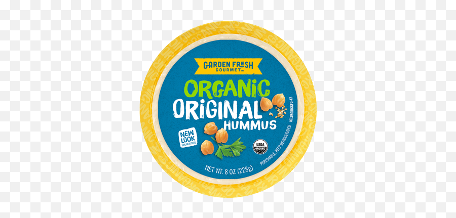 Organic Original - Garden Fresh Gourmet Circle Png,Hummus Png