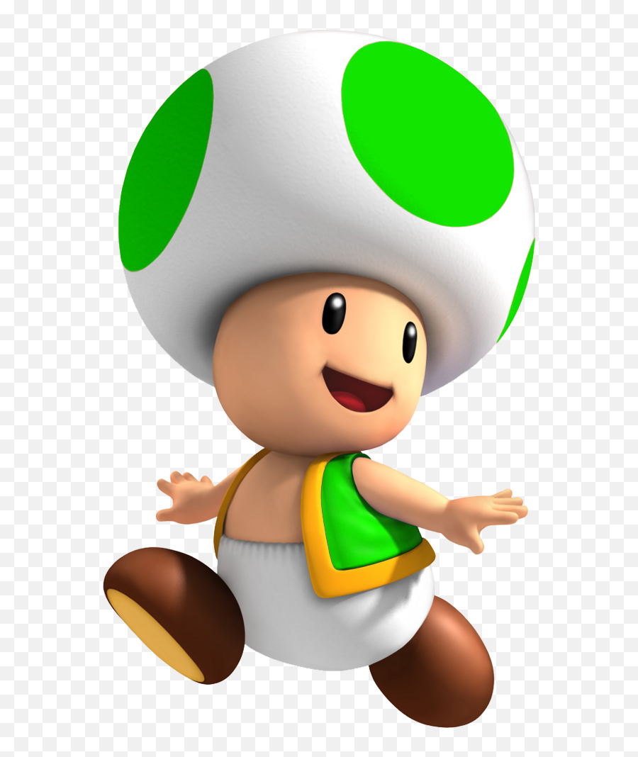 Green Toad Png 2 Image - Super Mario Green Toad,Toad Png