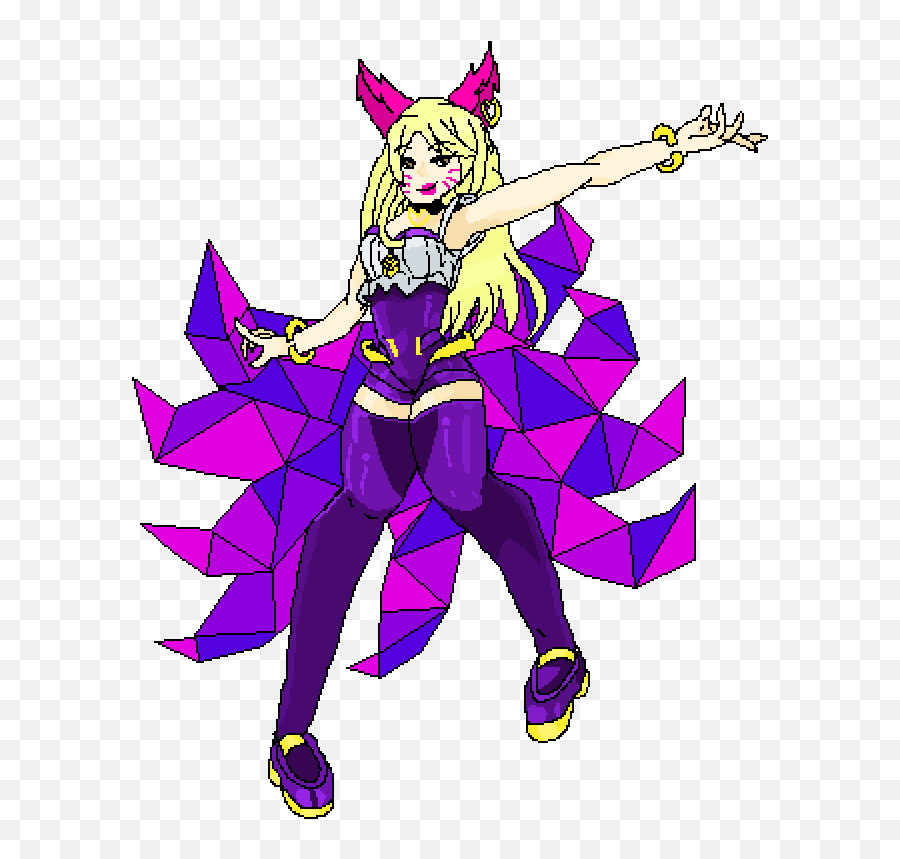 Pixilart - Ahri Kda By Shadowqueen Illustration Png,Ahri Png