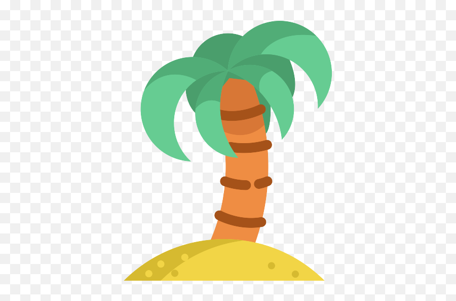 Palm Tree Island Png Icon 3 - Png Repo Free Png Icons Illustration,Island Png