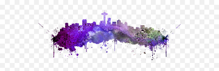 Seattle Skyline Baby Onesie - Skyline Png,Seattle Skyline Png