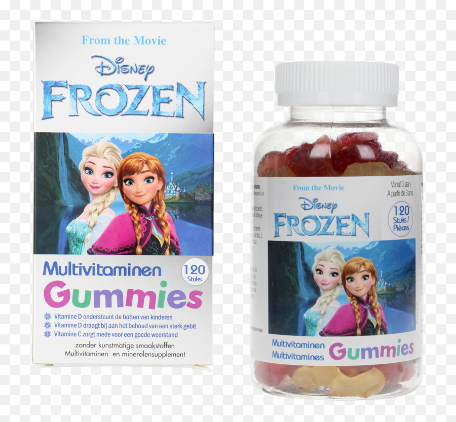 Frozen Multivitamins Disney Soft Gummies - Disney Multivitamine Gummies Png,Frozen Png