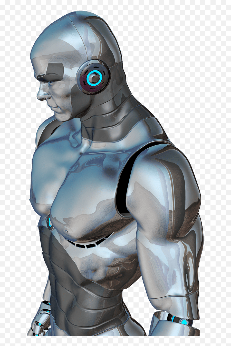 Which Jobs Robots Will Take In The Near Future - Muscular Robot Png,Robots Png