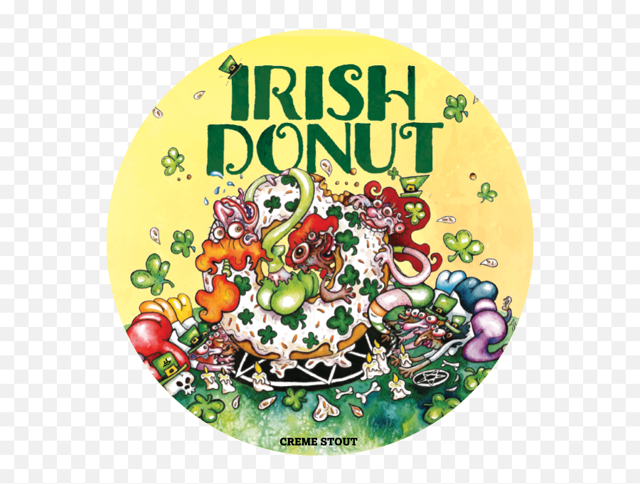 Our Beer Irish Donut U2014 Spring House Brewing Co - Illustration Png,Donut Png