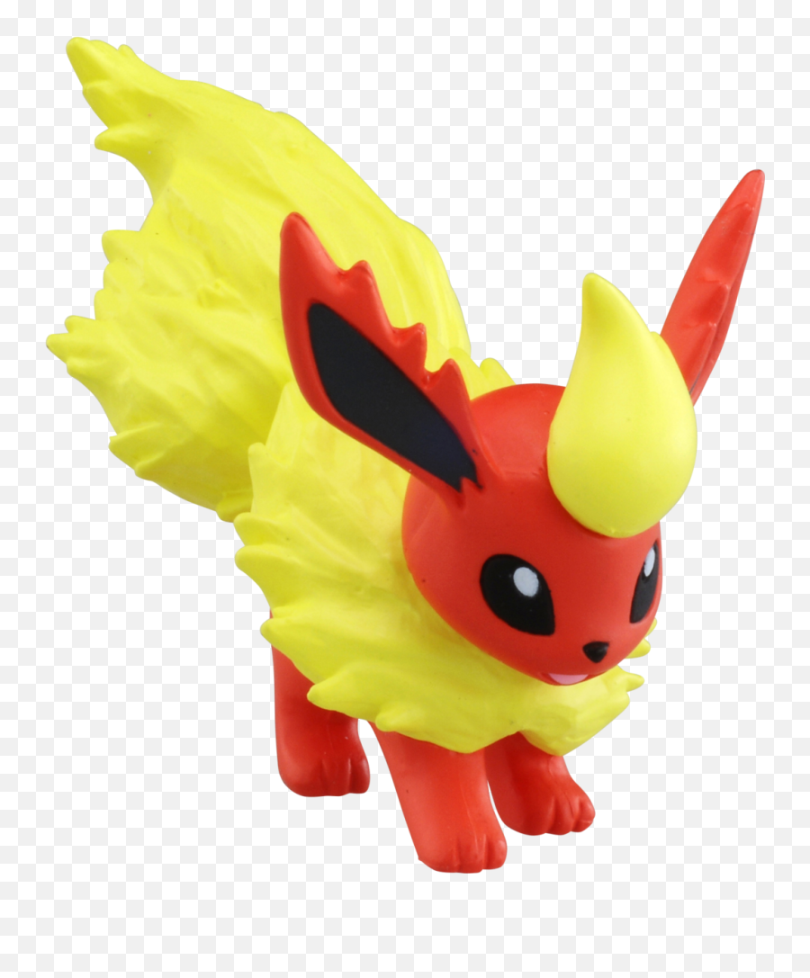 Pokemon Moncolle 58 Flareon - Tomy Flareon Figure Png,Flareon Png