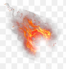 Flamespng - Cool Flames Png Rose On Fire 4520458