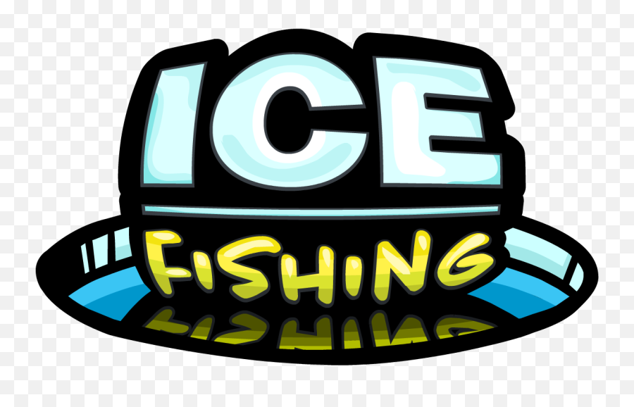 Hook Clipart Ice Fish - Ice Fishing Club Penguin Png Ice Fishing,Bullet Club Png