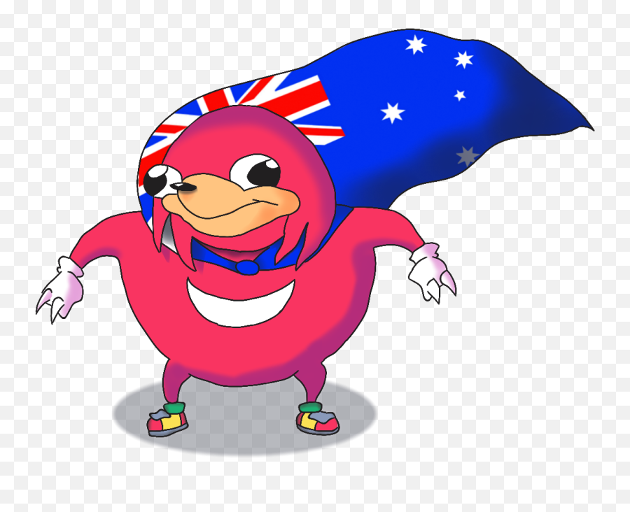 Behold My Brothers Aus Knuckles The Superiority Of - Ugandan Knuckles Clipart Png,Ugandan Knuckles Transparent
