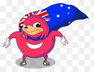 Behold My Brothers Aus Knuckles The Superiority Of - Ugandan Knuckles Clipart png