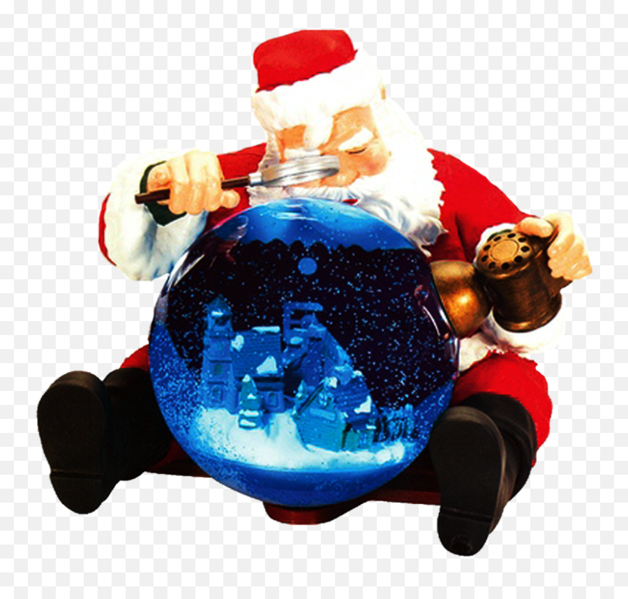 Santa Claus With Lens Png Transparent Clipart Image - Free Mr Christmas Santa Snow Globe,Santa Claus Transparent Background