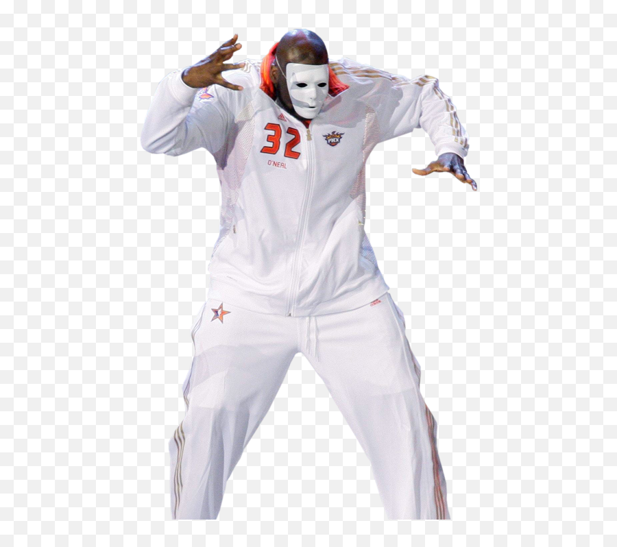 Download Hd Img - Shaq And Jabbawockeez Transparent Png Shaq And Jabbawockeez,Shaq Png