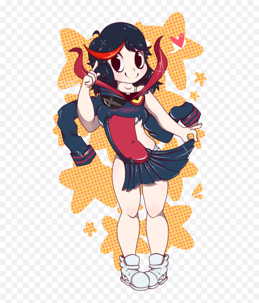 Ryuko Matoi Png Image With No - Cartoon,Ryuko Matoi Png