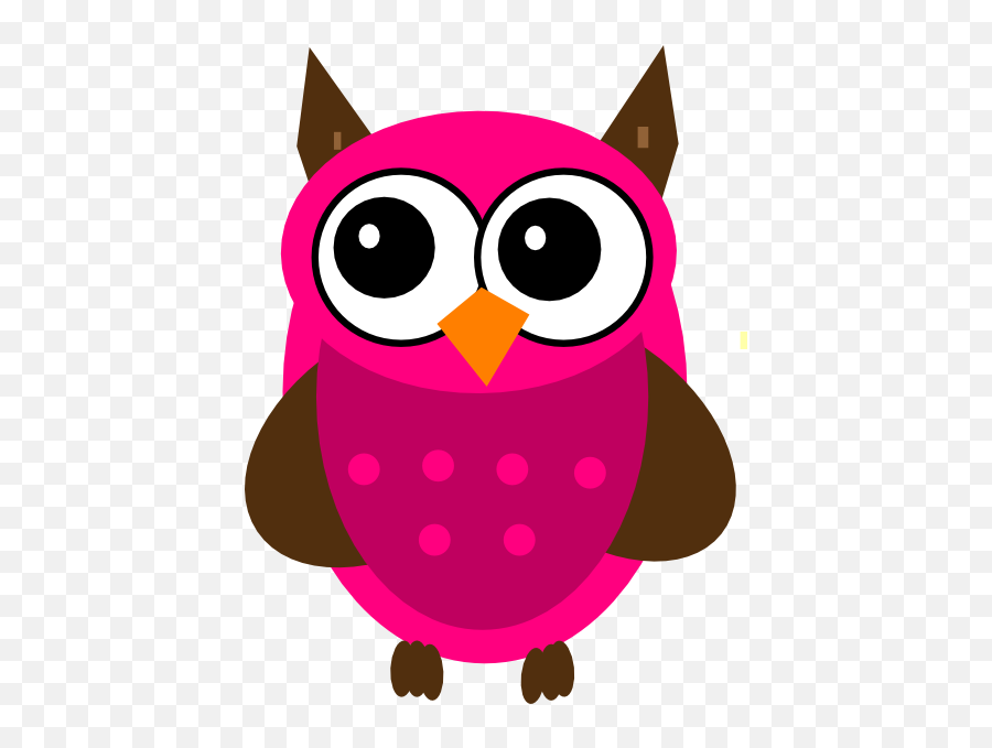 Baby Shower Pink Owl Clip Art - Vector Clip Art Owl Pictures Without Background Png,Owl Clipart Png