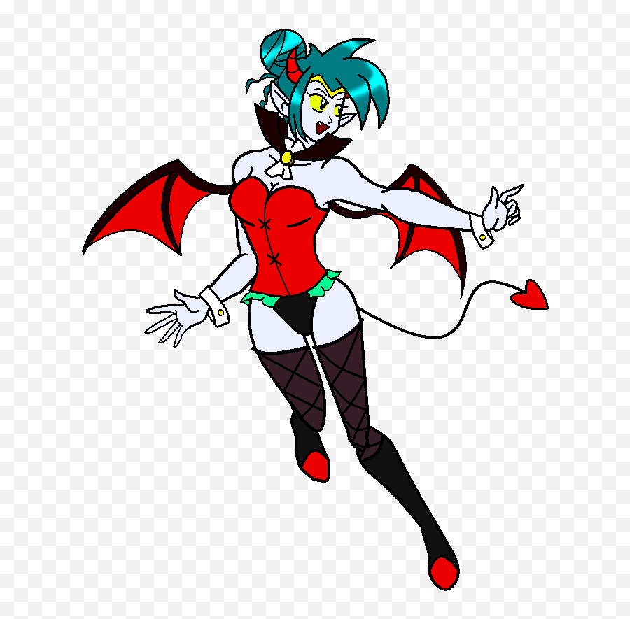 Succubus Shantae By Nickyvendetta - Shantae Succubus Png,Shantae Png