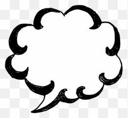 Download Hd 50 Hand Drawn Comic Speech Bubbles Vector - png