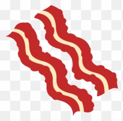 Bacon Clipart Transparent Background - Transparent Background Bacon Clipart Png,Clip Art Transparent Background