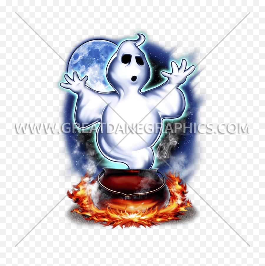 Cute Ghost Production Ready Artwork For T - Shirt Printing Cartoon Png,Cute Ghost Png