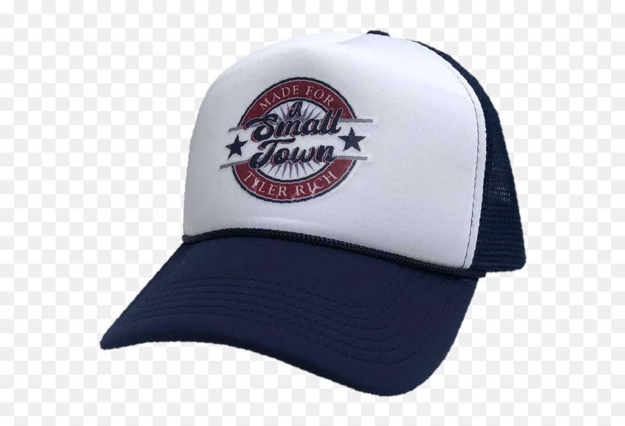 Tyler Rich White And Navy Trucker Hat - For Baseball Png,Swag Hat Png