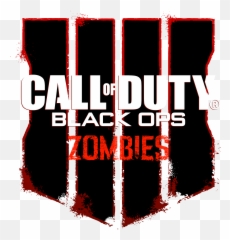 Download Call Of Duty Black Ops 4 - Zombies Logo png