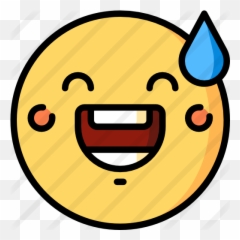 Embarrassed - Emoticon Png Transparente Avergonzado