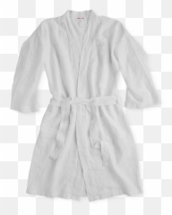 Optical White Pre - Washed Linen Robe Size 1 Merci Merci Png,Robe Png