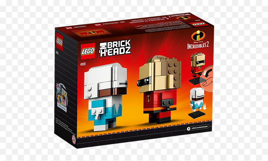 Mr Incredible U0026 Frozone - Kiddiwinks Online Lego Shop Lego Brickheadz Dc Png,Frozone Png