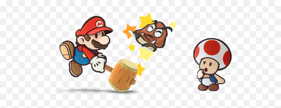 Download Toad Paper Mario Sticker Star - Nintendo Paper Png,Paper Mario Png