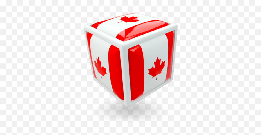 Illustration Of Flag Canada - Canada Flag Cube Clipart Nigeria Flag Png,Canada Flag Png