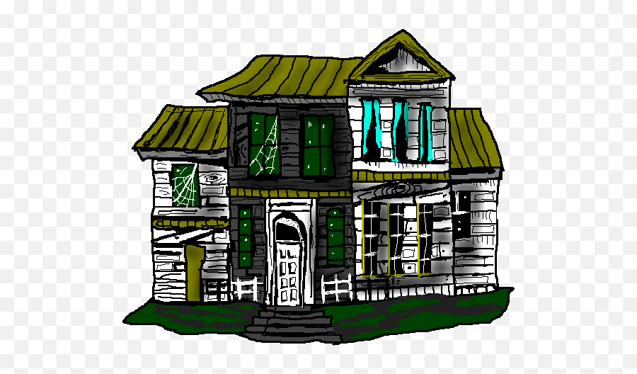 Haunted House Clip Art Download 2 - Clipartbarn Creepy House Clip Art Png,House Clipart Transparent Background