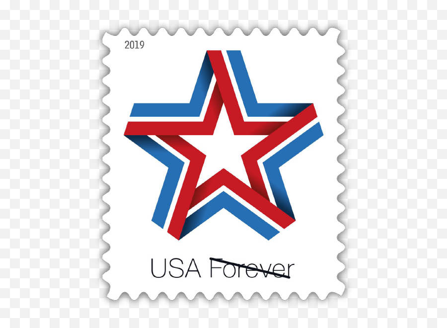 Star Ribbon Stamps Join Collecting Constellation March 22 - Postage Stamp Png,Red And Blue Ribbon Logo