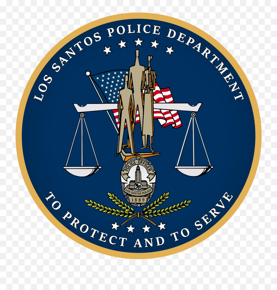 Los Santos Police Department - Government U0026 Leo Gta World Angeles Police Department Png,Gta 5 Logo