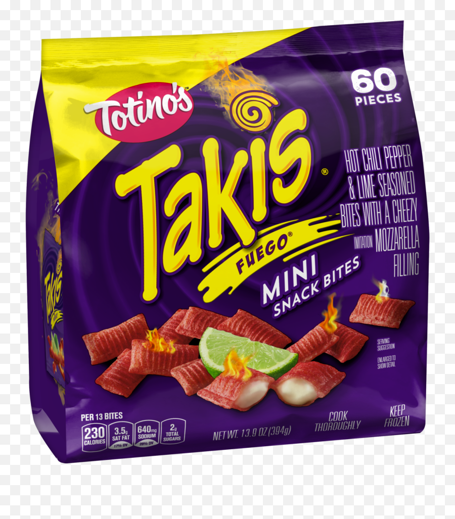 Totinou0027s Just Released Takis - Flavored Mini Snack Bites Totinos Takis Mini Snack Bites Png,Snack Png