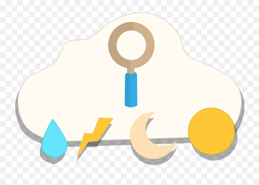 Weather Clipart Art Rain - Clip Art Png,Sun And Moon Logo
