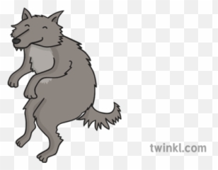 The Big Bad Wolf Ilustração - Twinkl Big Bad Wolf Twinkl Png,Wolf Cartoon Png