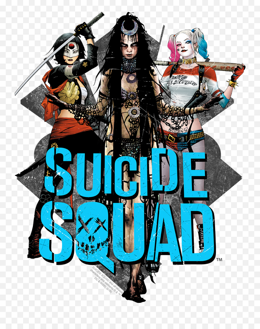 Suicide Squad Lovely Death Mens Tank - Illustration Png,Suicide Squad Png