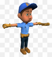 14 Wreck It Ralph Clipart Fix Felix Free Clip Art Stock - Fix It Felix Jr T Pose Png,Wreck It Ralph Transparent