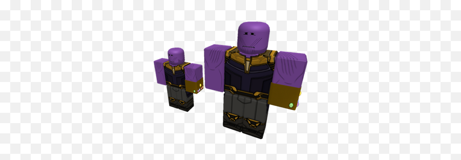 Thanos And Model Infinity Gauntlet - Roblox Roblox Thanos Infinity Gauntlet Png,Thanos Helmet Png
