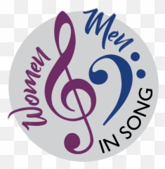 Download Men And Women In Song - Treble Clef PNG Image with Saga Music