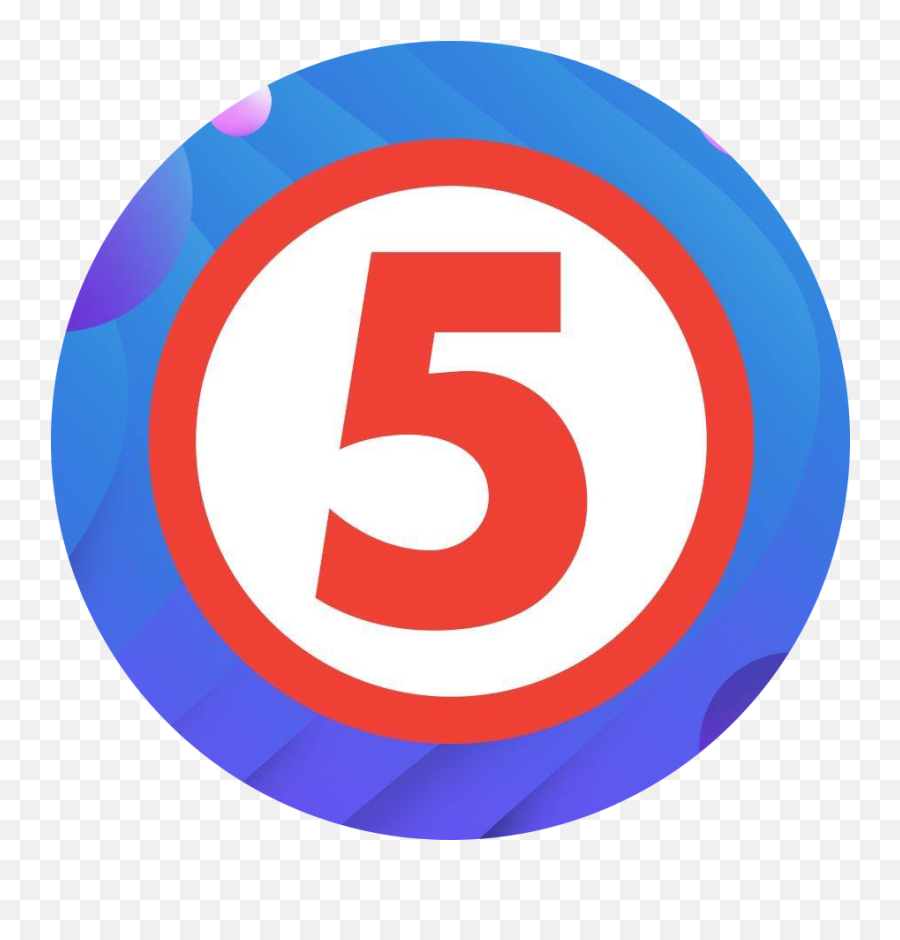 5 Network - Vertical Png,Channel No 5 Logo