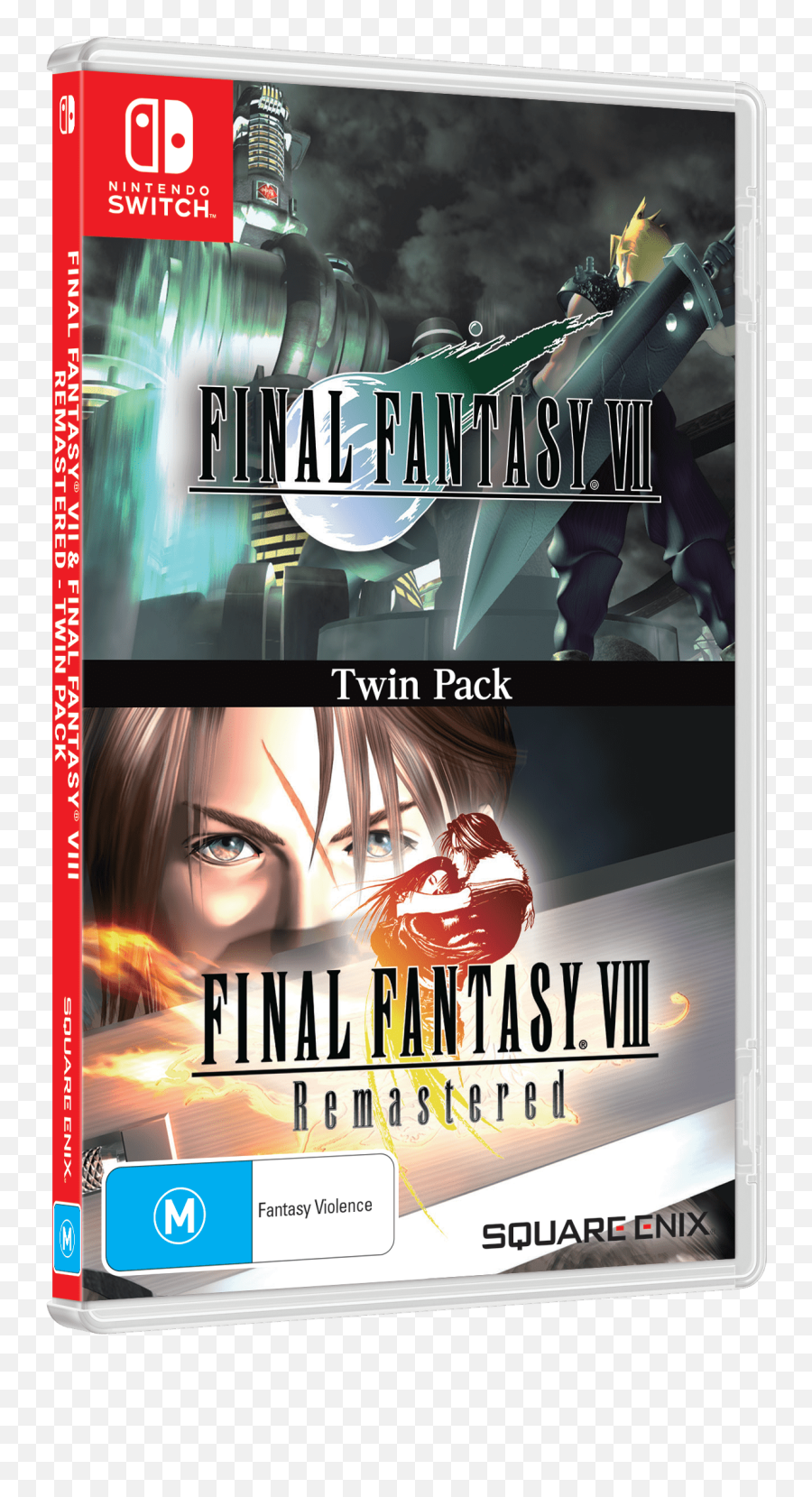 Final Fantasy Vii And Viii Remastered Are - Final Fantasy Vii Final Fantasy Viii Remastered Twin Pack Nintendo Switch Png,Final Fantasy 8 Logo