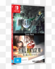 Final Fantasy Vii And Viii Remastered Are - Final Fantasy Vii Final Fantasy Viii Remastered Twin Pack Nintendo Switch Png,Final Fantasy 8 Logo