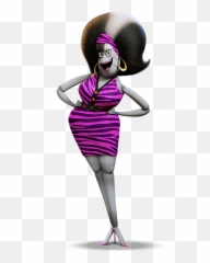 Hotel Transylvania Eunice Party Dress Png Transparent
