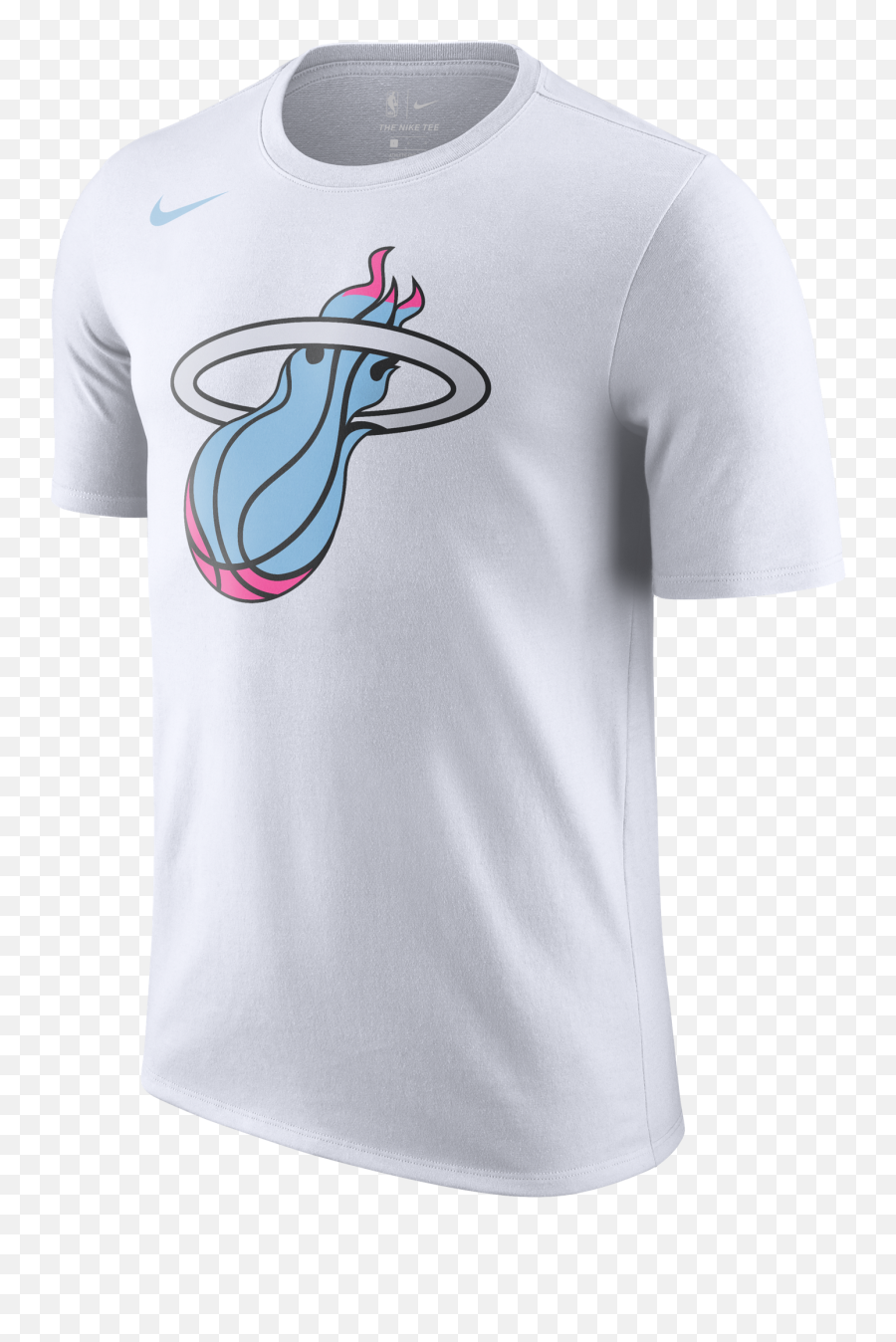 Nike Miami Heat Vice Uniform City - Miami Vice Shirt Heat Png,Nike Logo White