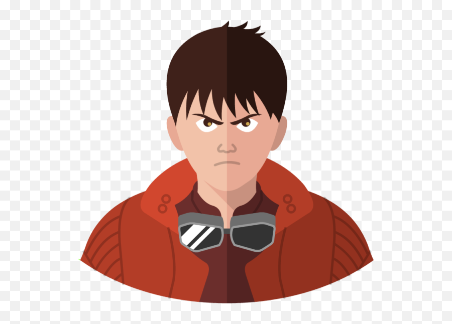 Kaneda Flat Icon Synth Full Stack - Fictional Character Png,Akira Icon