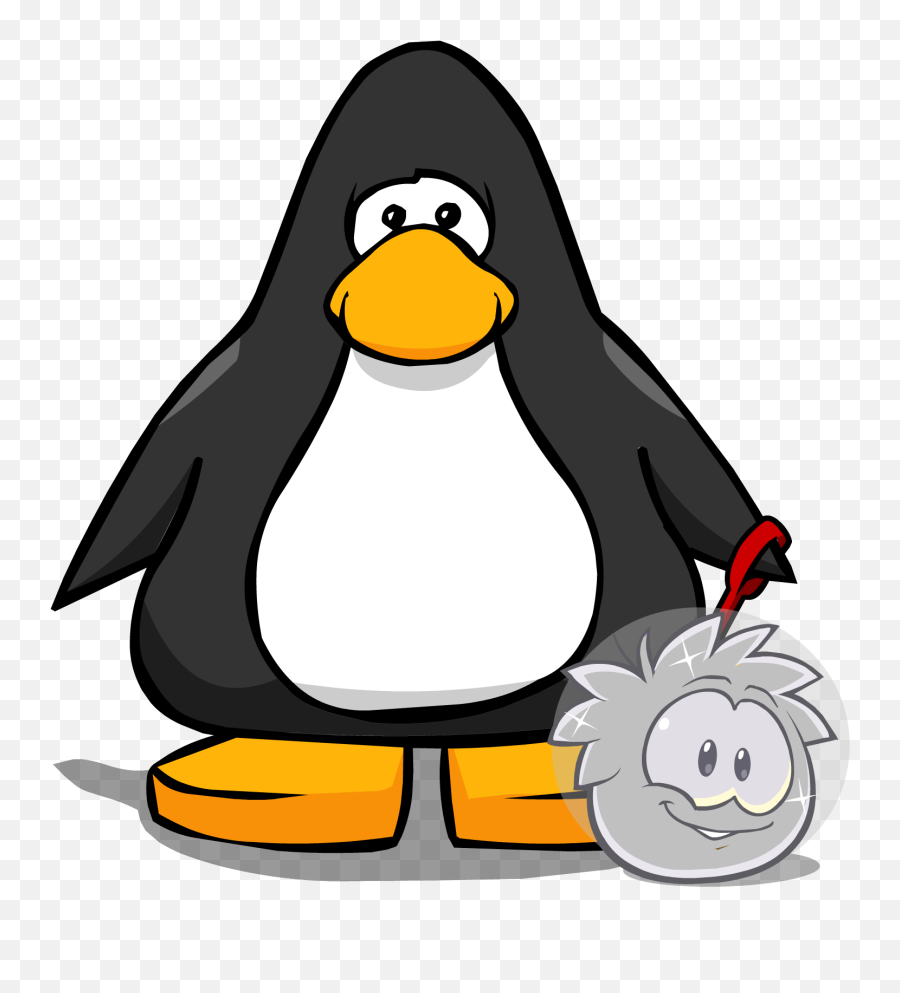 Club Penguin How To Put Hats - Club Penguin Penguin And Puffle Png,Penguin Aim Icon