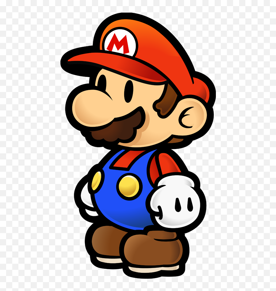 Download Paper Mario Png - Transparent Png Png Images Paper Mario The Thousand Year Door Mario,Mario Jumping Png