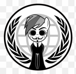 Dash Anonponies Twitter - Anonymous Icon png
