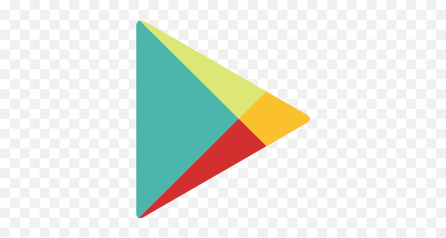 Google Play Icon In Color Style - Transparent Background Google Play Store Icon Transparent Png,Google Play Icon Vector