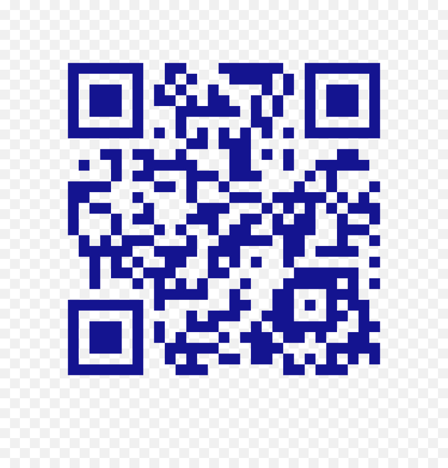 Download Hd Qr Code Png Images - Blue Qr Code Png,Qr Code Png